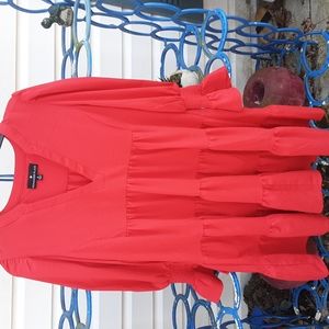 Pomander Place dress,red, size M.